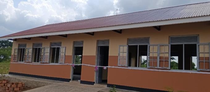 NEW FOUR CLASSROOM BLOCK WITH AN OFFICE AT KADAMI PRIMARY SCHOOL